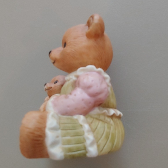 Vintage Homco Porcelain Nursery Bears - Picture 5 of 6